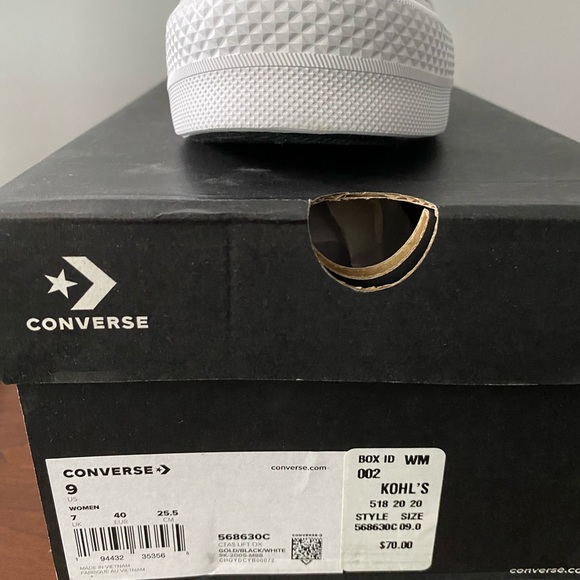 Women's Converse Chuck Taylor All Star Lift Shine Sneakers - Picture 8 of 10